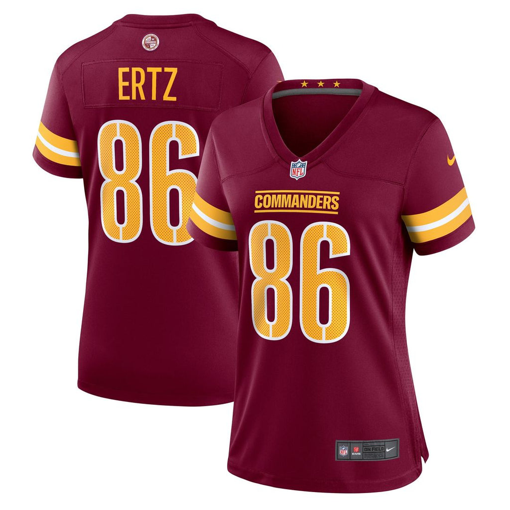 Zach Ertz Washington Commanders Nike Women's Game Jersey - Burgundy Official NFL Team Apparel Football Fan Gear
