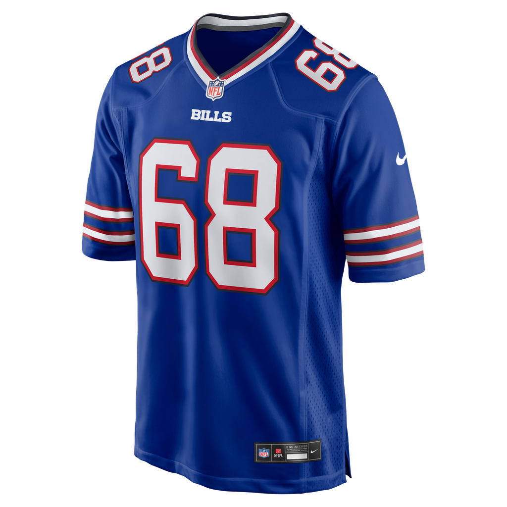 Garrett McGhin Buffalo Bills Nike Team Game Jersey - Royal Official NFL Team Apparel Football Fan Gear