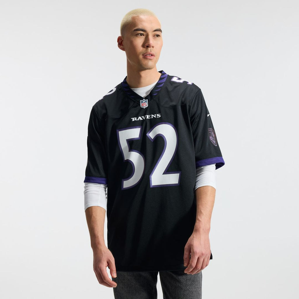 Ray Lewis Baltimore Ravens Nike Alternate Retired Player Game Jersey - Black Official NFL Team Apparel Football Fan Gear