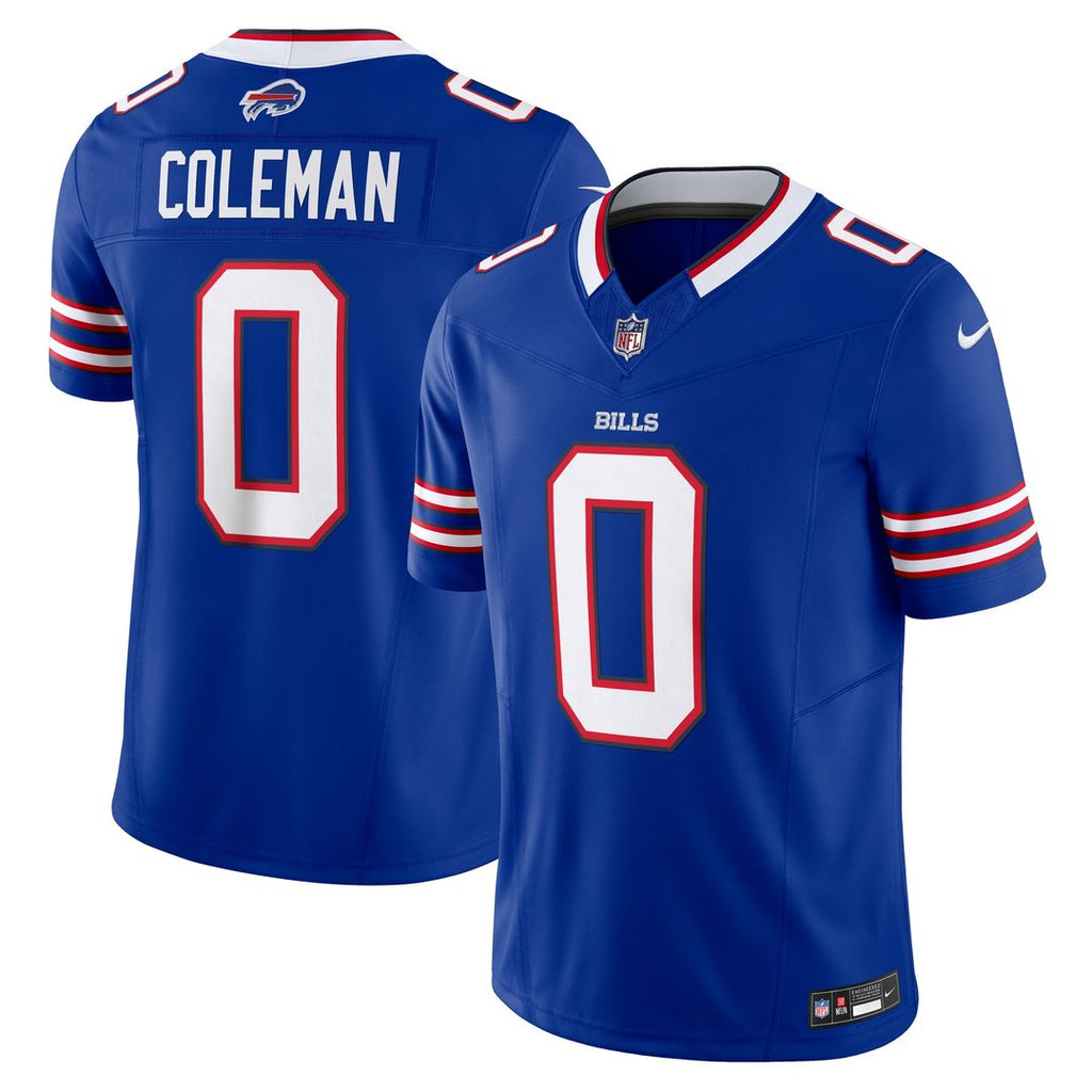 Keon Coleman Buffalo Bills Nike Team Vapor F.U.S.E. Limited Jersey - Royal Official NFL Team Apparel Football Fan Gear