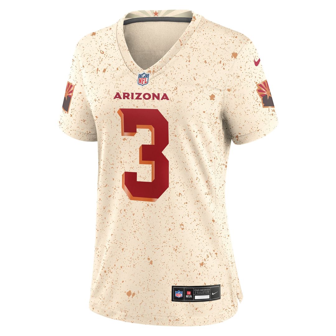 Budda Baker Arizona Cardinals Nike Women's 2025 Rivalries Collection Game Jersey - Natural Official NFL Team Apparel Football Fan Gear