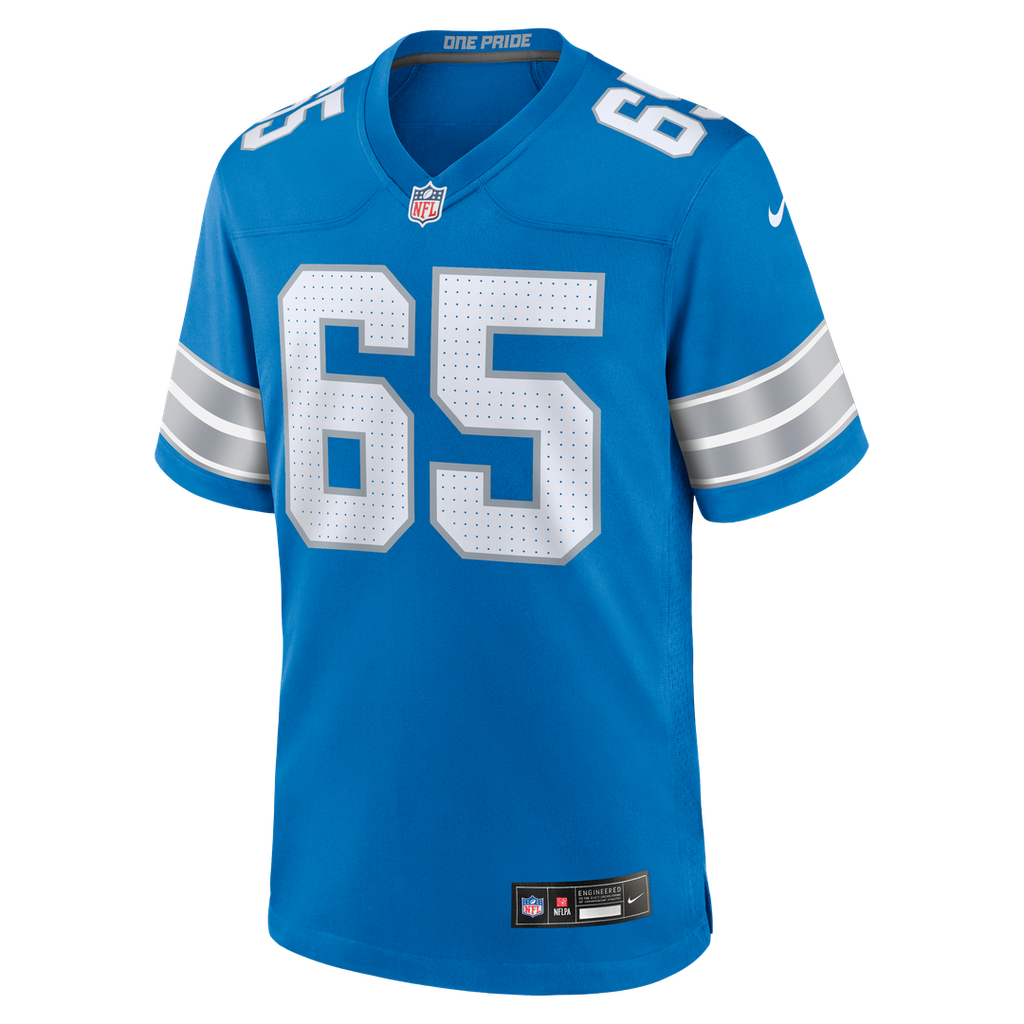 Seth McLaughlin Detroit Lions Nike Team Game Jersey - Blue Official NFL Team Apparel Football Fan Gear