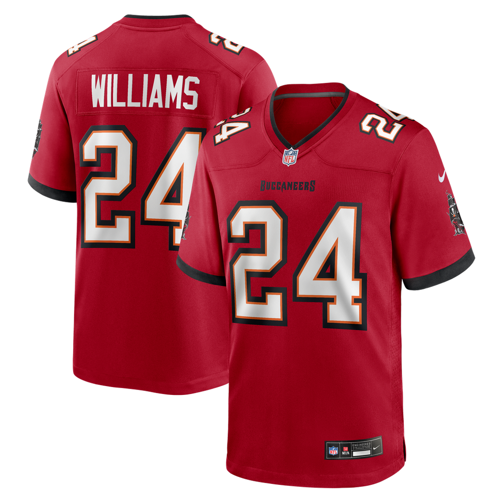 Cadillac Williams Tampa Bay Buccaneers Nike Game Retired Player Jersey - Red Official NFL Team Apparel Football Fan Gear