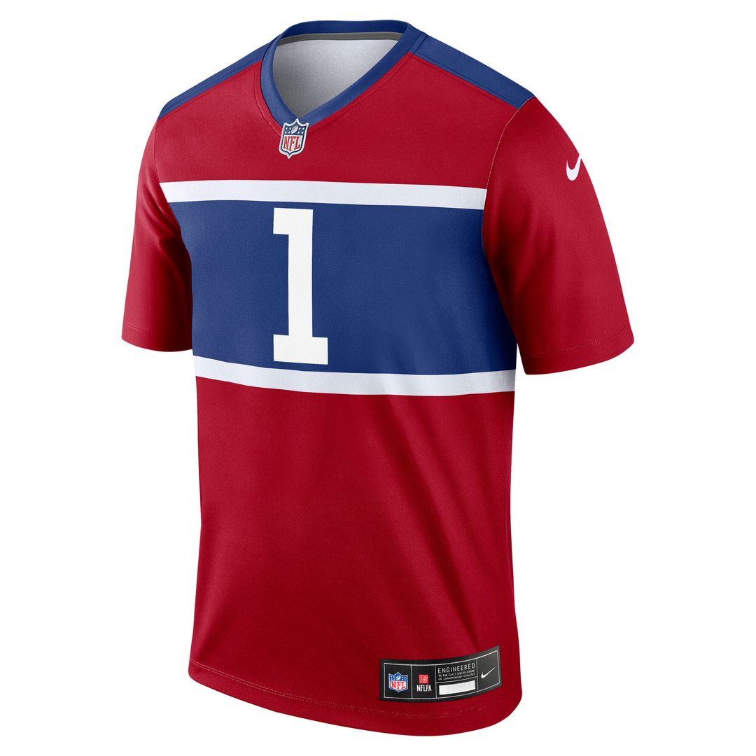 Malik Nabers New York Giants Nike Legend Player Performance Top - Red NFL Fan Gear Popular Style