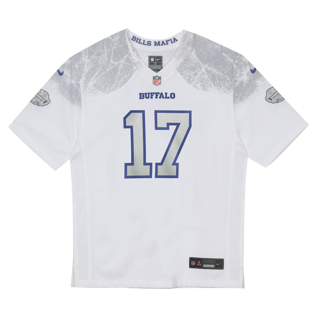 Josh Allen Buffalo Bills Nike Toddler 2025 Rivalries Collection Game Jersey - White Official NFL Team Apparel Football Fan Gear