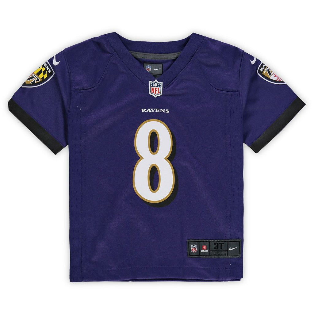 Lamar Jackson Baltimore Ravens Nike Toddler Game Jersey - Purple Official NFL Team Apparel Football Fan Gear