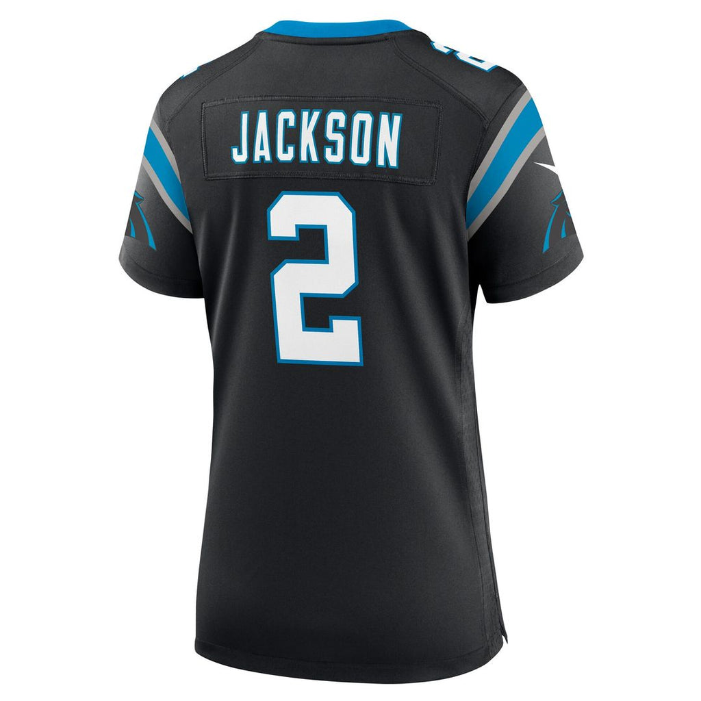 Mike Jackson Carolina Panthers Nike Women's Game Jersey - Black Official NFL Team Apparel Football Fan Gear
