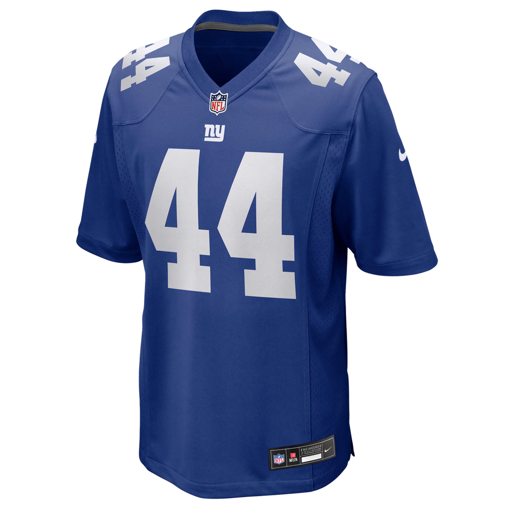 Cam Skattebo New York Giants Nike Team Game Player Jersey - Royal Official NFL Team Apparel Football Fan Gear