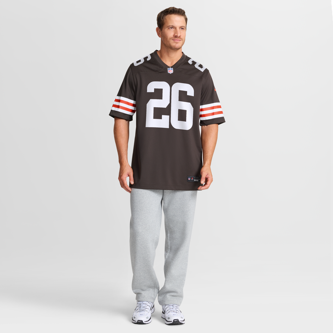 Myles Harden Cleveland Browns Nike Team Game Jersey - Brown Official NFL Team Apparel Football Fan Gear