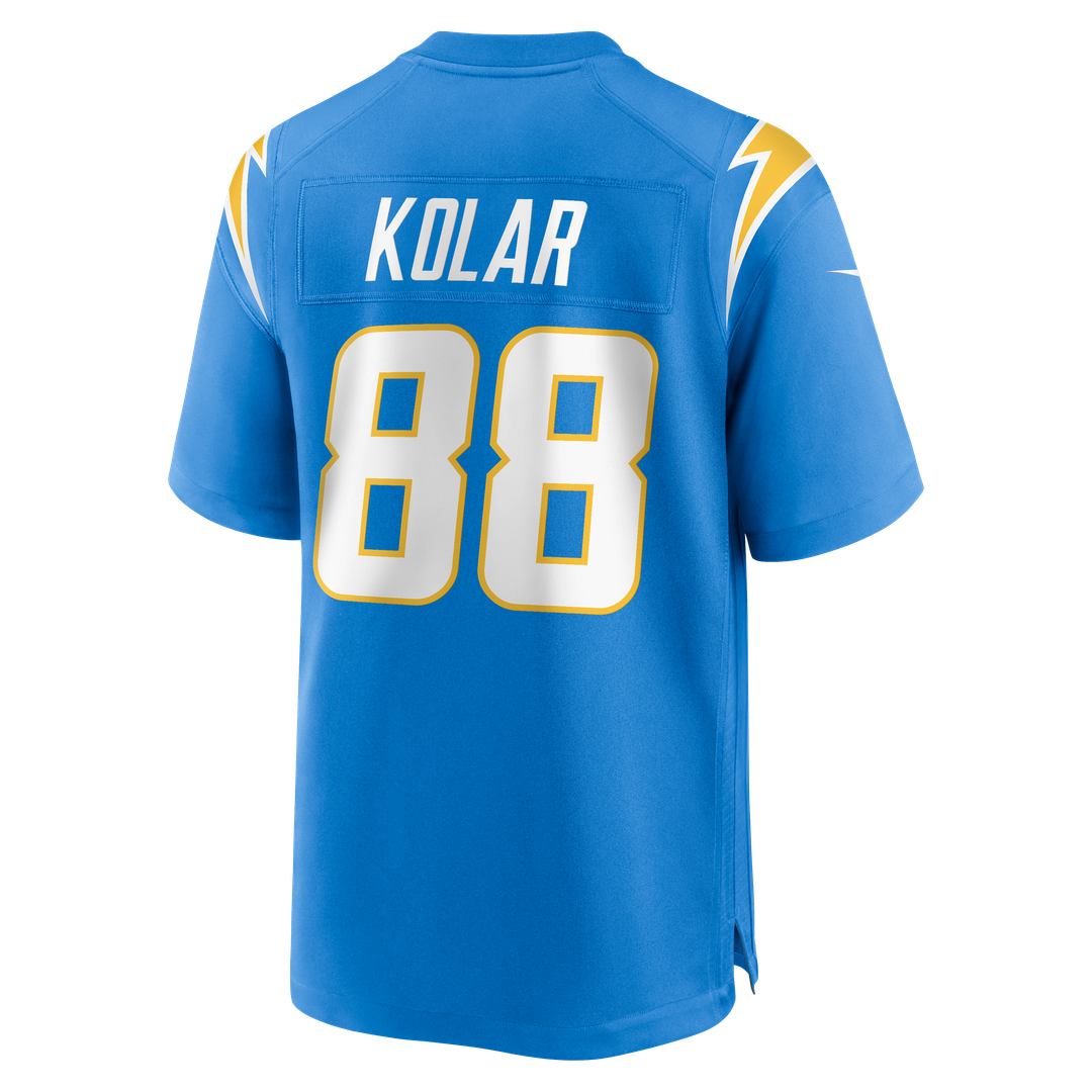 Charlie Kolar Los Angeles Chargers Nike Team Game Jersey - Powder Blue Official NFL Team Apparel Football Fan Gear