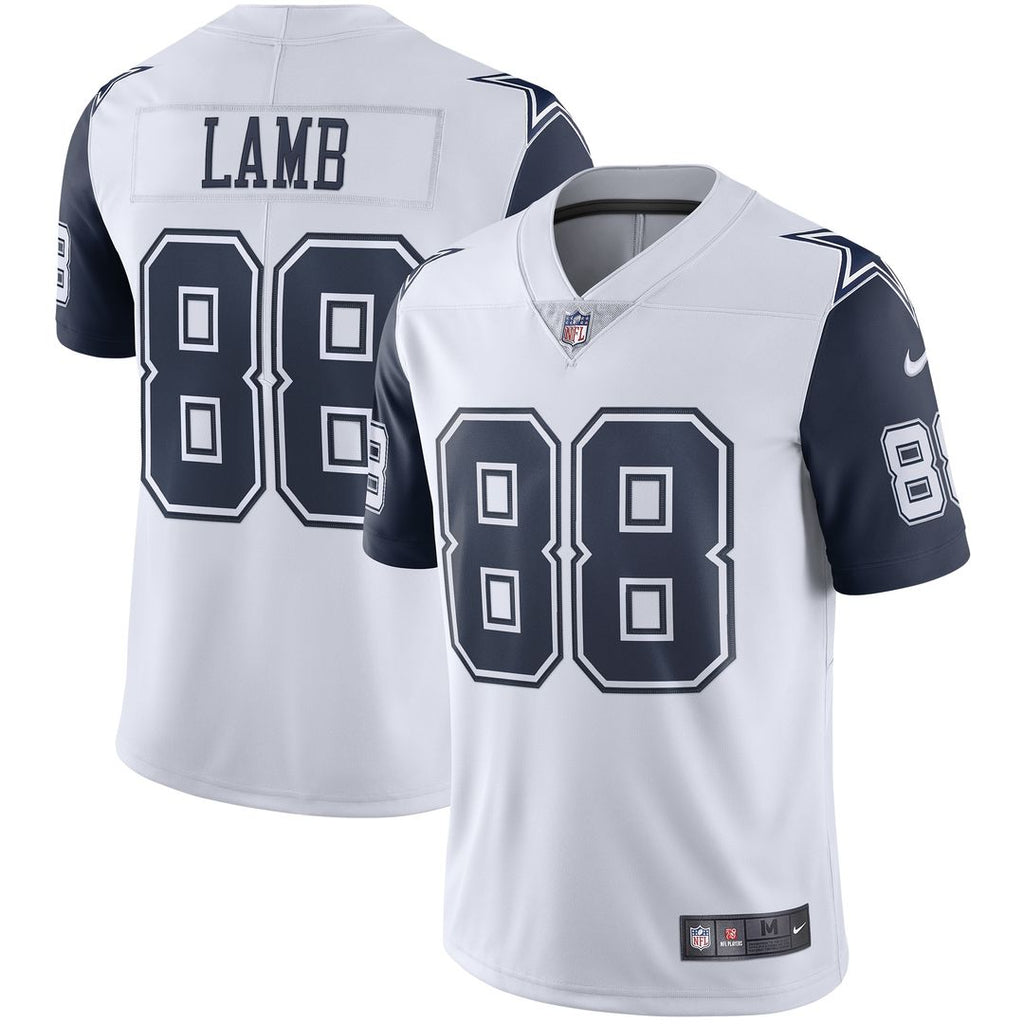 CeeDee Lamb Dallas Cowboys Nike 2nd Alternate Vapor Limited Jersey - White Official NFL Team Apparel Football Fan Gear