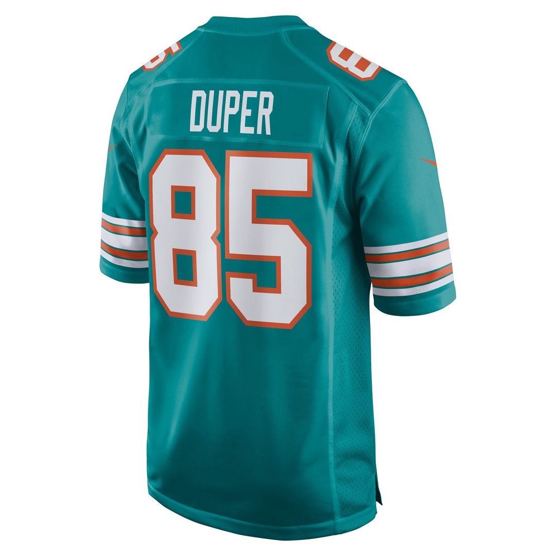 Mark Duper Miami Dolphins Nike Retired Player Jersey - Aqua Official NFL Team Apparel Football Fan Gear