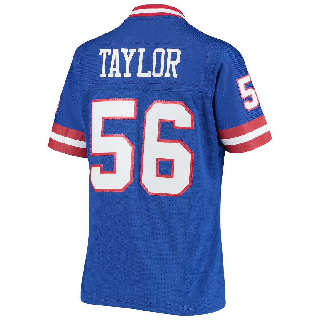 Lawrence Taylor New York Giants Mitchell & Ness Women's 1986 Legacy Replica Jersey - Royal Official NFL Team Apparel Football Fan Gear