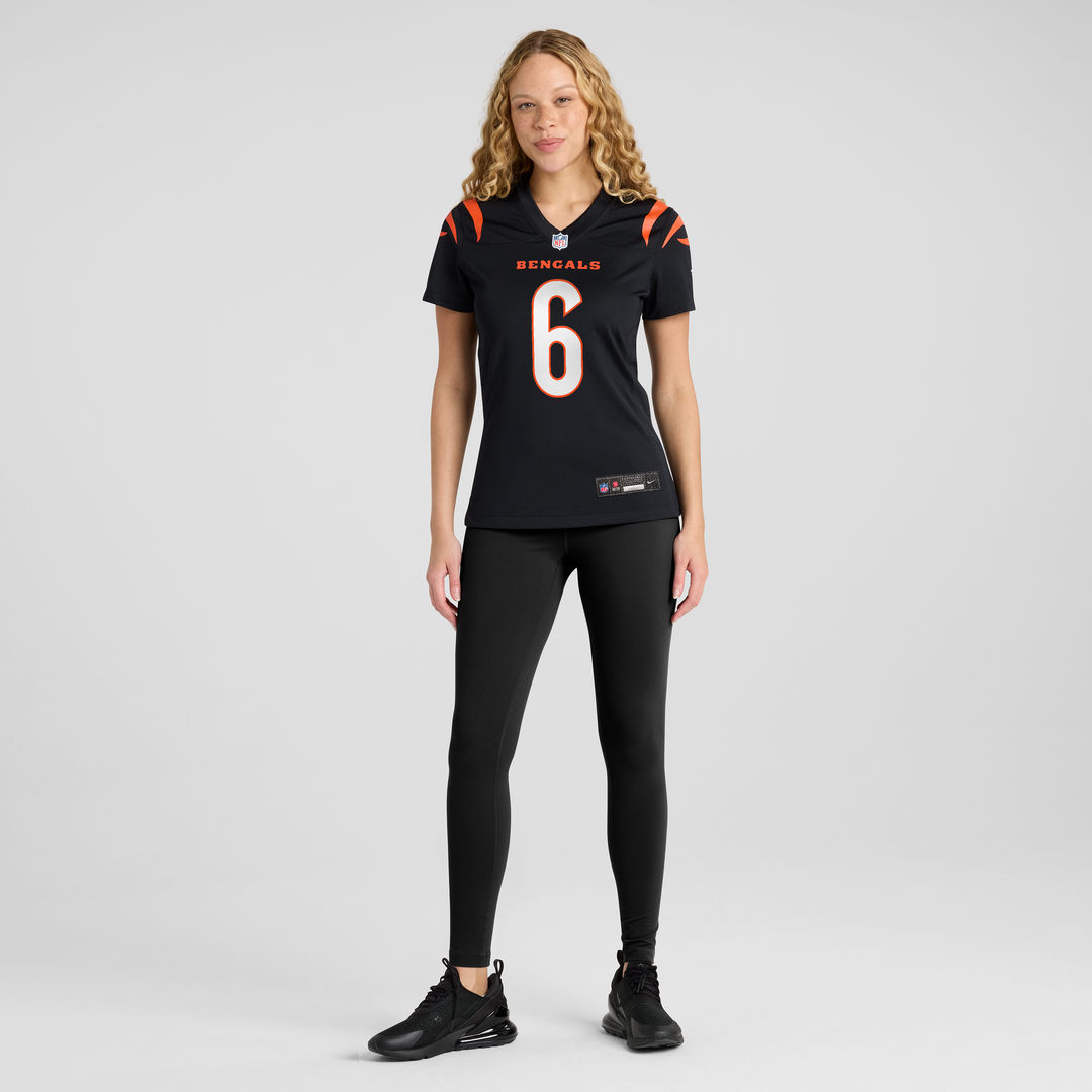 Bryan Cook Cincinnati Bengals Nike Women's Team Game Jersey - Black Official NFL Team Apparel Football Fan Gear