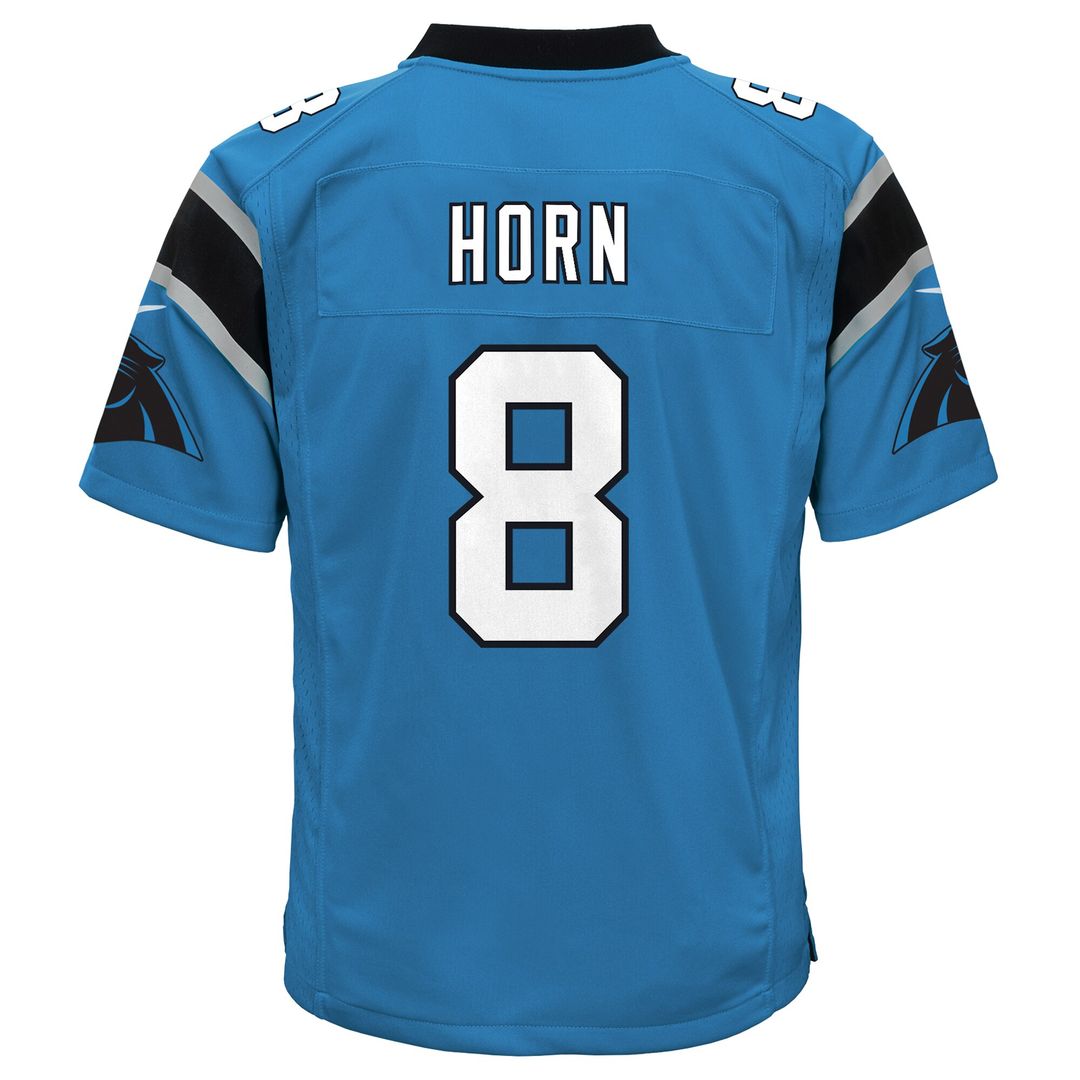Jaycee Horn Carolina Panthers Nike Youth Game Jersey - Black Official NFL Team Apparel Football Fan Gear
