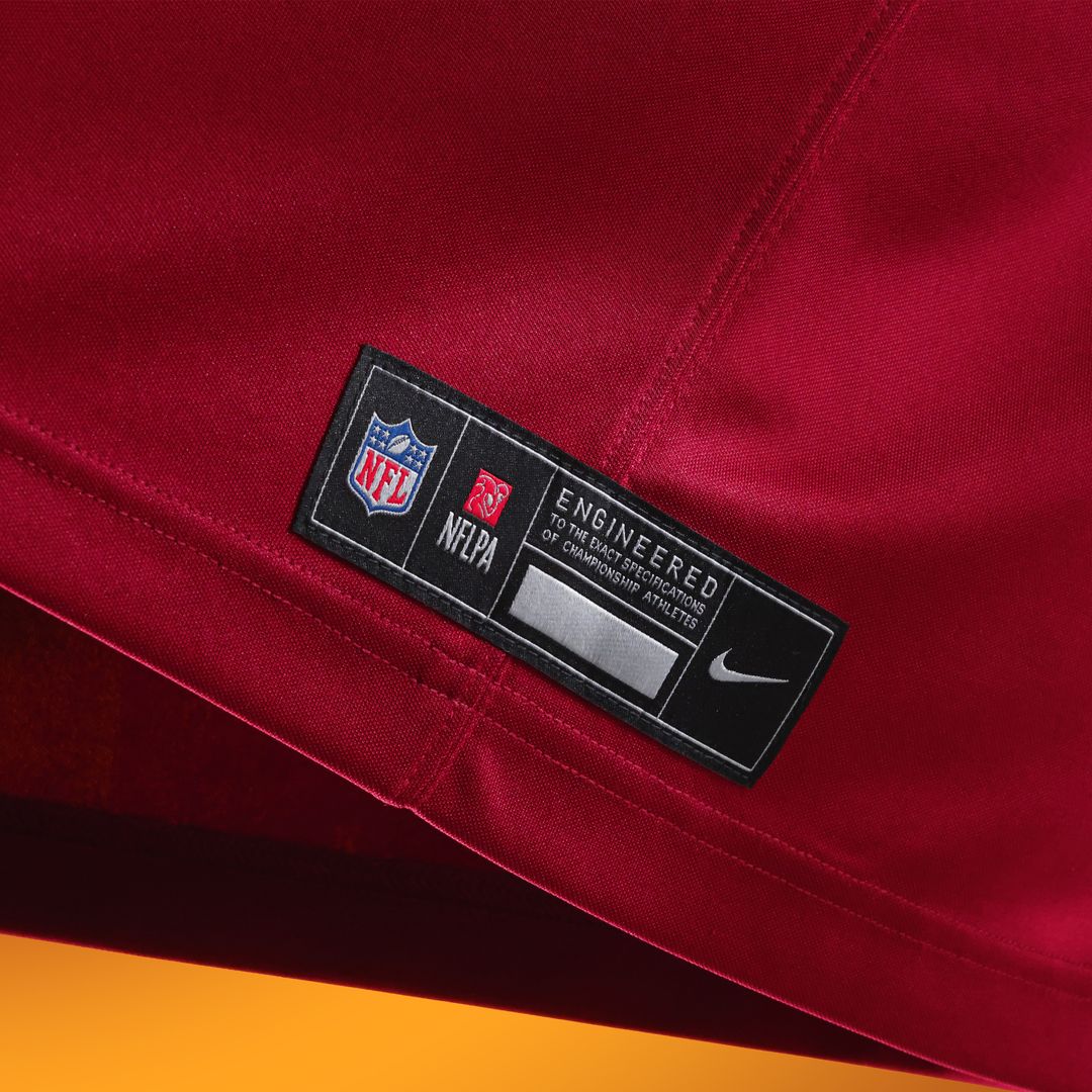 Jayden Daniels Washington Commanders Nike Vapor F.U.S.E. Stitched Limited Jersey - White Official NFL Team Apparel Football Fan Gear