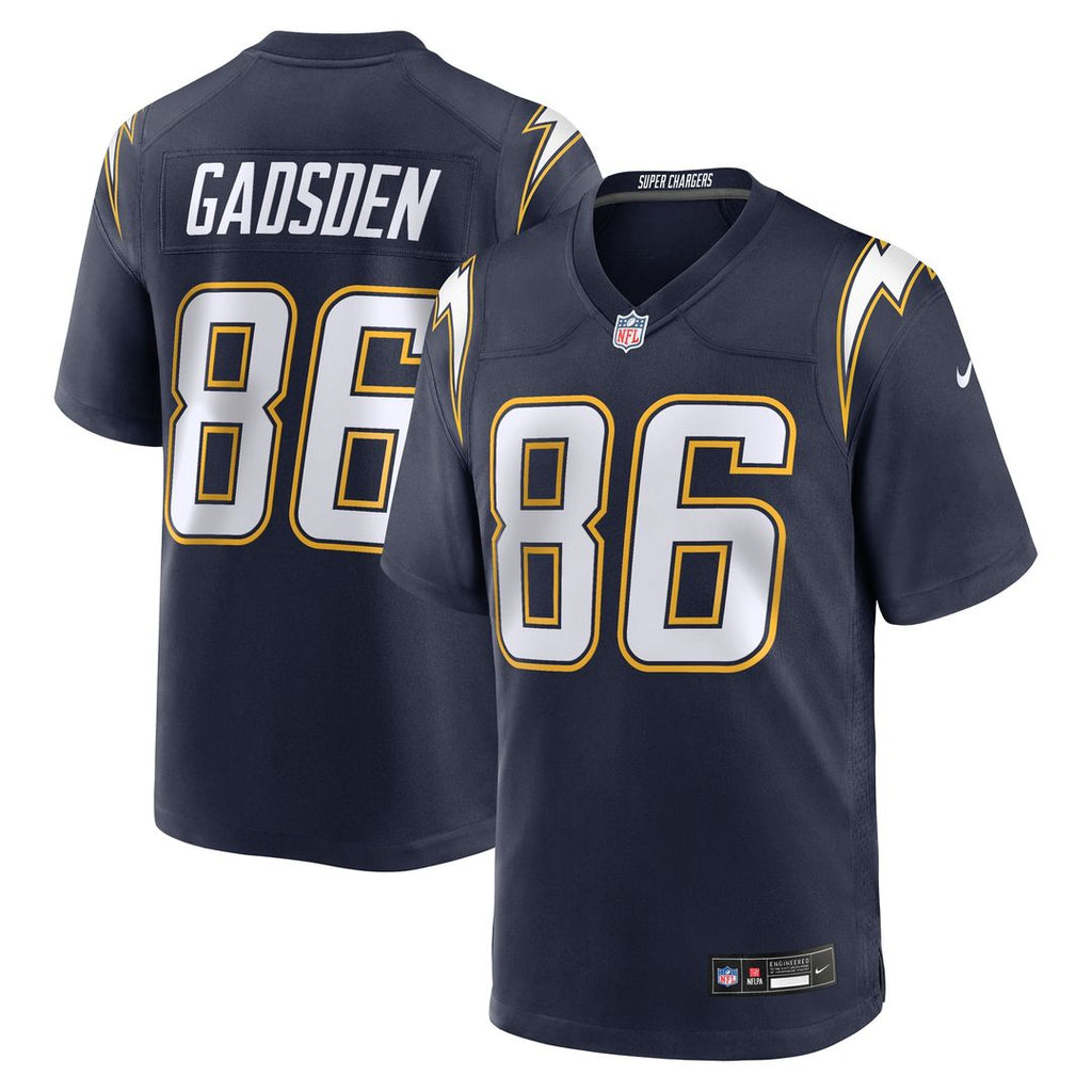 Oronde Gadsden Los Angeles Chargers Nike Alternate 2 Super Chargers Game Jersey - Navy Official NFL Team Apparel Football Fan Gear