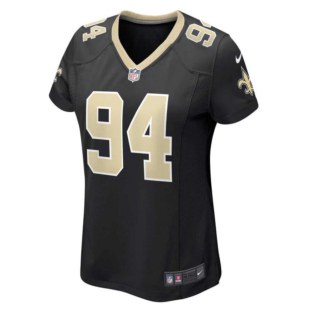 Cameron Jordan New Orleans Saints Nike Women's Team Game Jersey - Black Official NFL Team Apparel Football Fan Gear