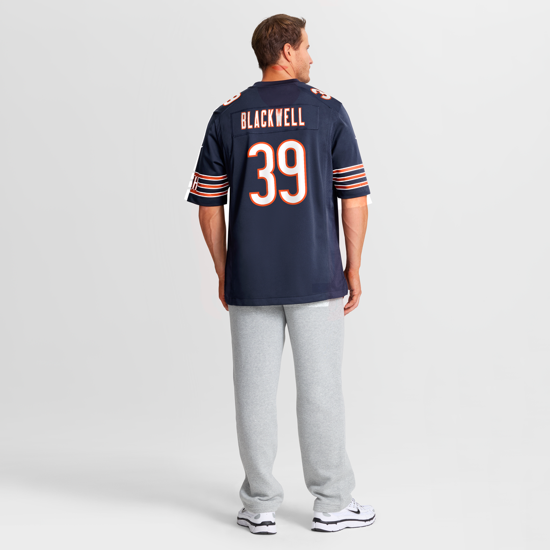 Josh Blackwell Chicago Bears Nike Game Player Jersey - Navy Official NFL Team Apparel Football Fan Gear