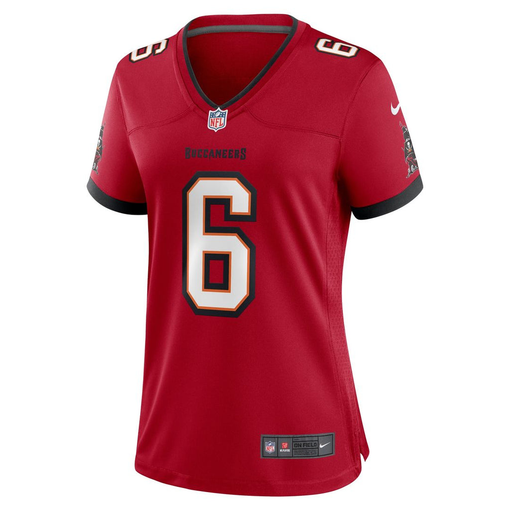 Baker Mayfield Tampa Bay Buccaneers Nike Women's Game Jersey - Red Official NFL Team Apparel Football Fan Gear