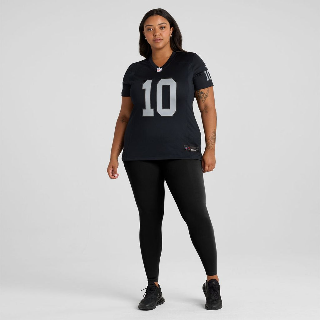 Dont'e Thornton Jr. Las Vegas Raiders Nike Women's Team Game Jersey - Black Official NFL Team Apparel Football Fan Gear
