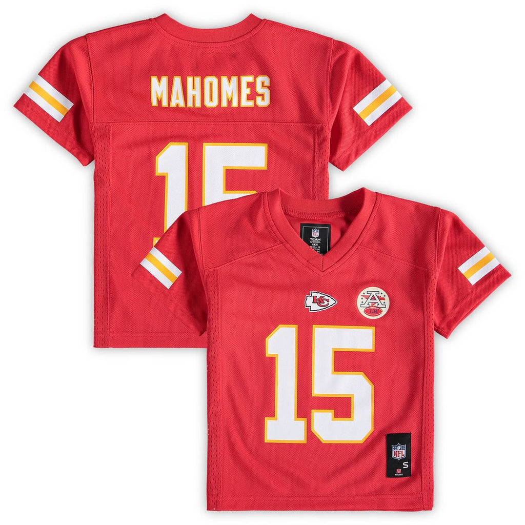 Patrick Mahomes Kansas City Chiefs Preschool Replica Player Jersey - Red Official NFL Team Apparel Football Fan Gear