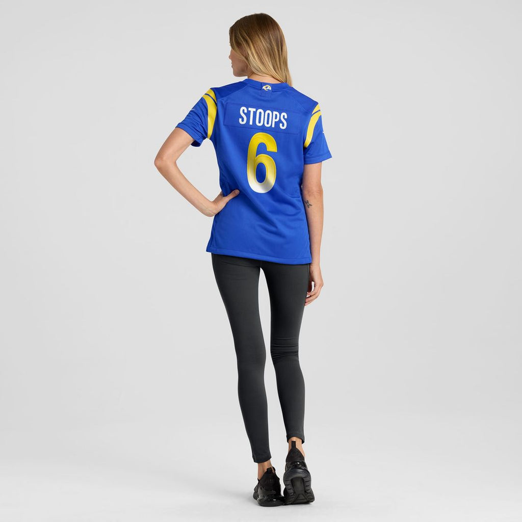 Drake Stoops Los Angeles Rams Nike Women's Game Jersey - Royal Official NFL Team Apparel Football Fan Gear