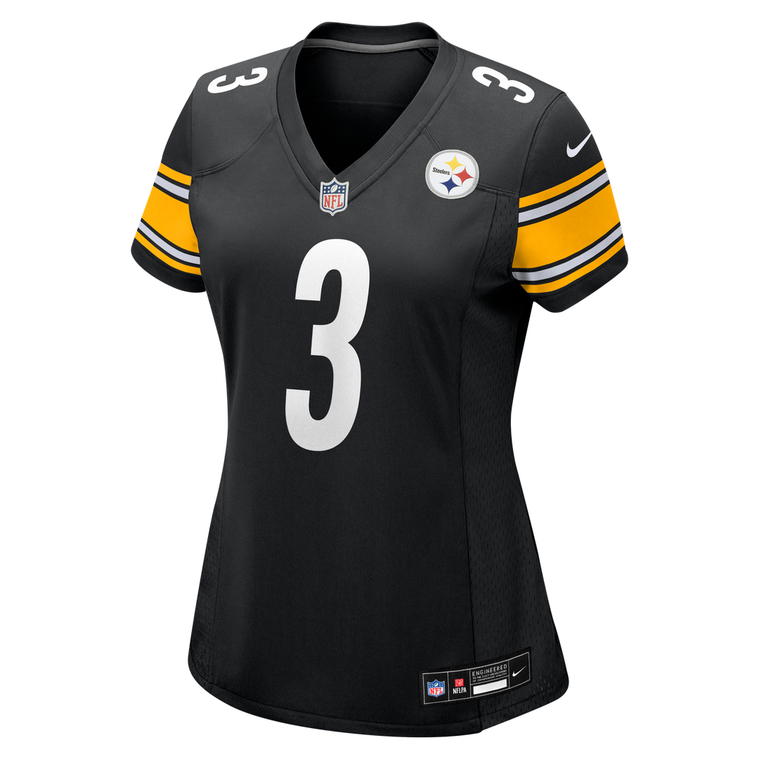 Jaquan Brisker Pittsburgh Steelers Nike Women's Team Game Jersey - Black Official NFL Team Apparel Football Fan Gear