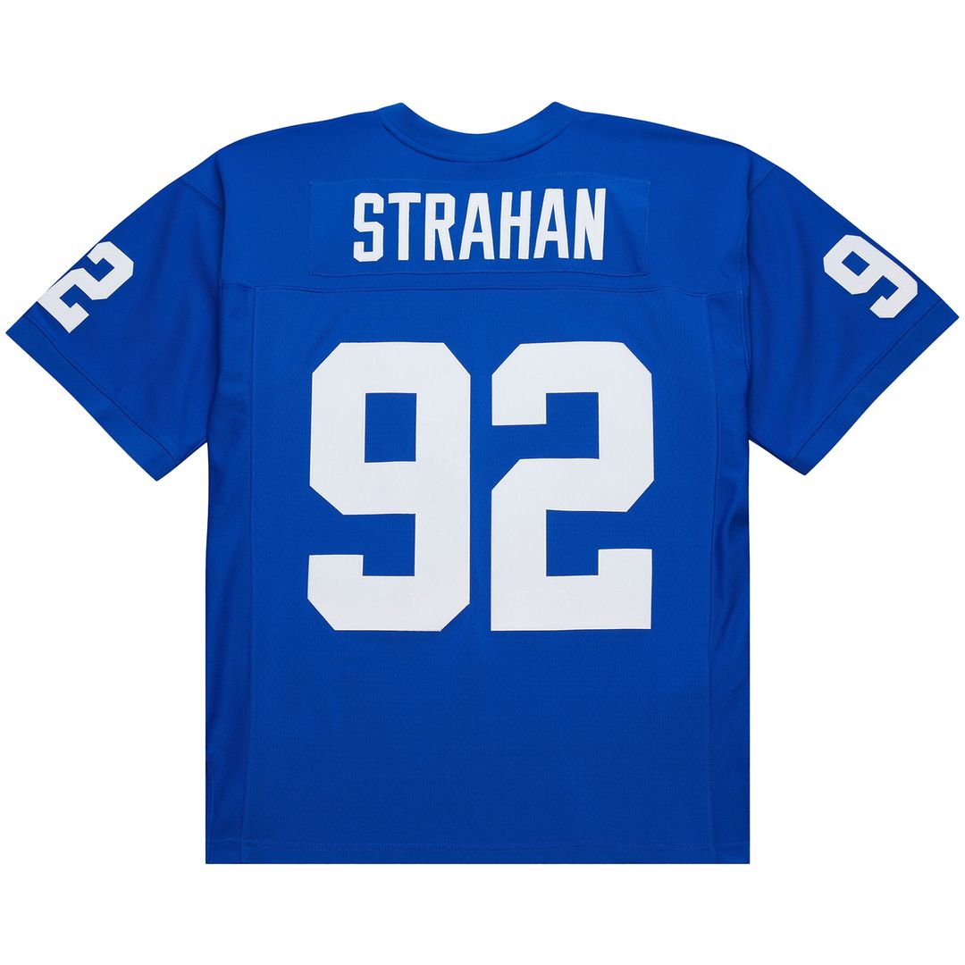 Michael Strahan New York Giants Mitchell & Ness 1994 Legacy Replica Jersey - Royal Official NFL Team Apparel Football Fan Gear