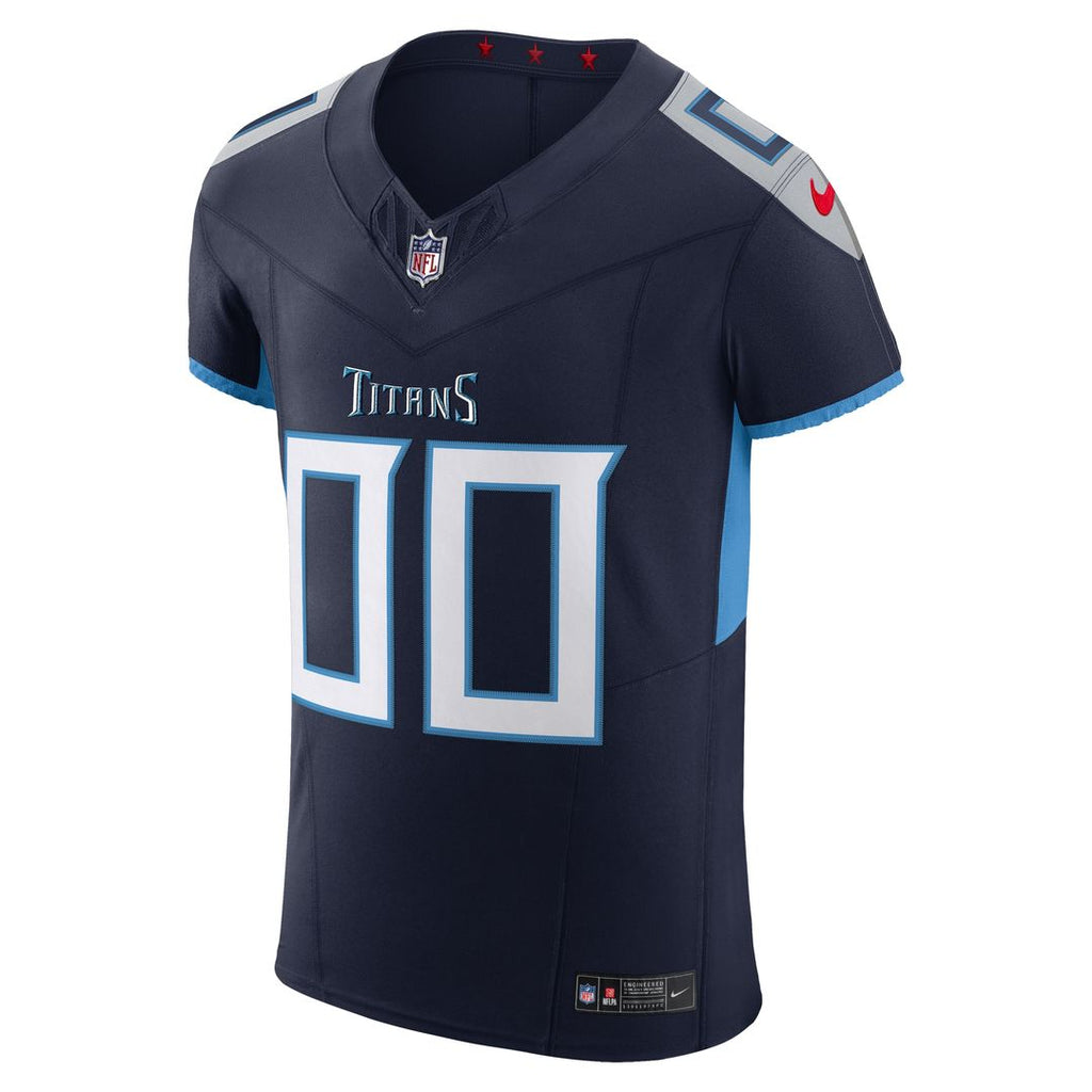 Tennessee Titans Nike Vapor F.U.S.E. Elite Custom Jersey - Navy Official NFL Team Apparel Football Fan Gear