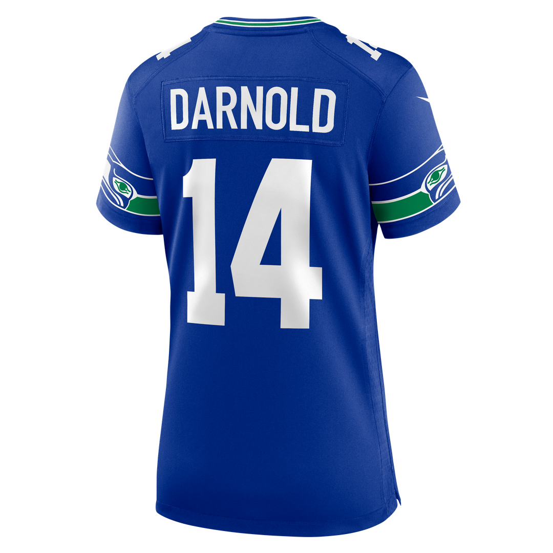 Sam Darnold Seattle Seahawks Nike Women's Alternate Game Jersey - Royal Official NFL Team Apparel Football Fan Gear