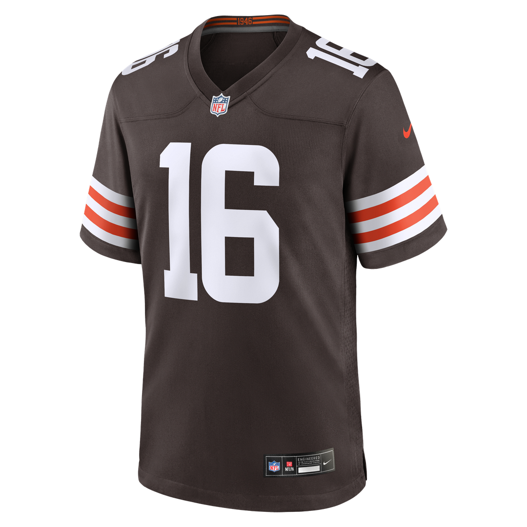 Isaiah Bond Cleveland Browns Nike Team Game Jersey - Brown Official NFL Team Apparel Football Fan Gear