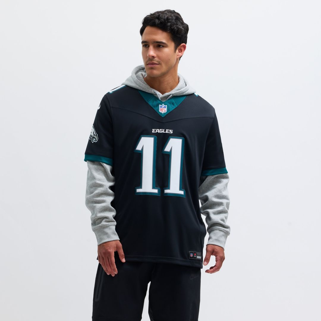 A.J. Brown Philadelphia Eagles Nike Alternate Vapor F.U.S.E. Limited Jersey - Black Official NFL Team Apparel Football Fan Gear