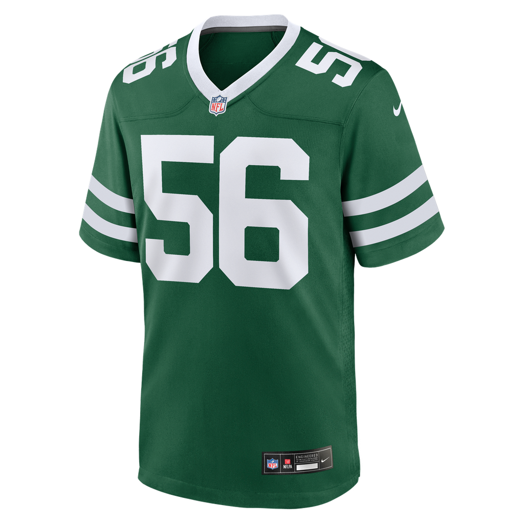 Demario Davis New York Jets Nike Team Game Jersey - Legacy Green Official NFL Team Apparel Football Fan Gear