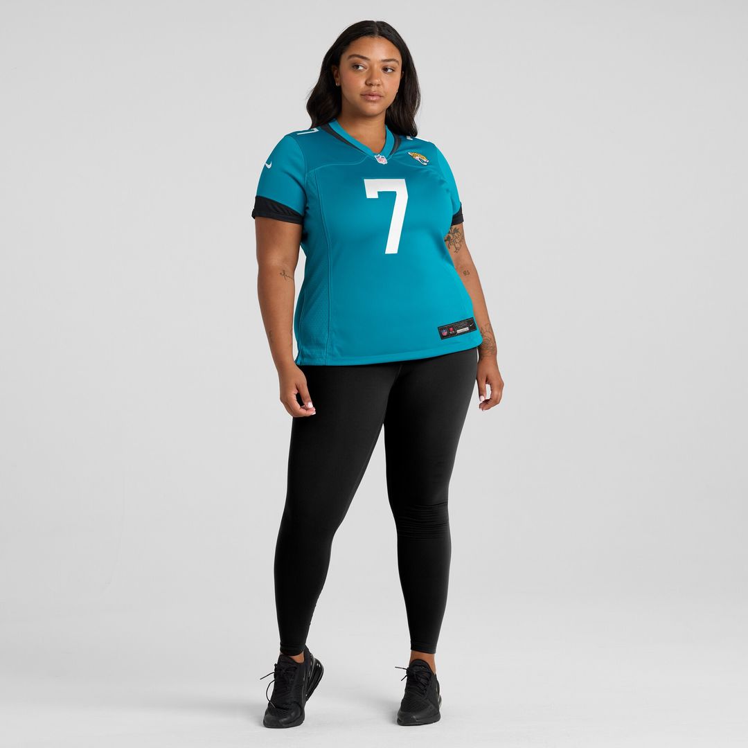 Brian Thomas Jr. Jacksonville Jaguars Nike Women's Game Jersey - Teal Official NFL Team Apparel Football Fan Gear