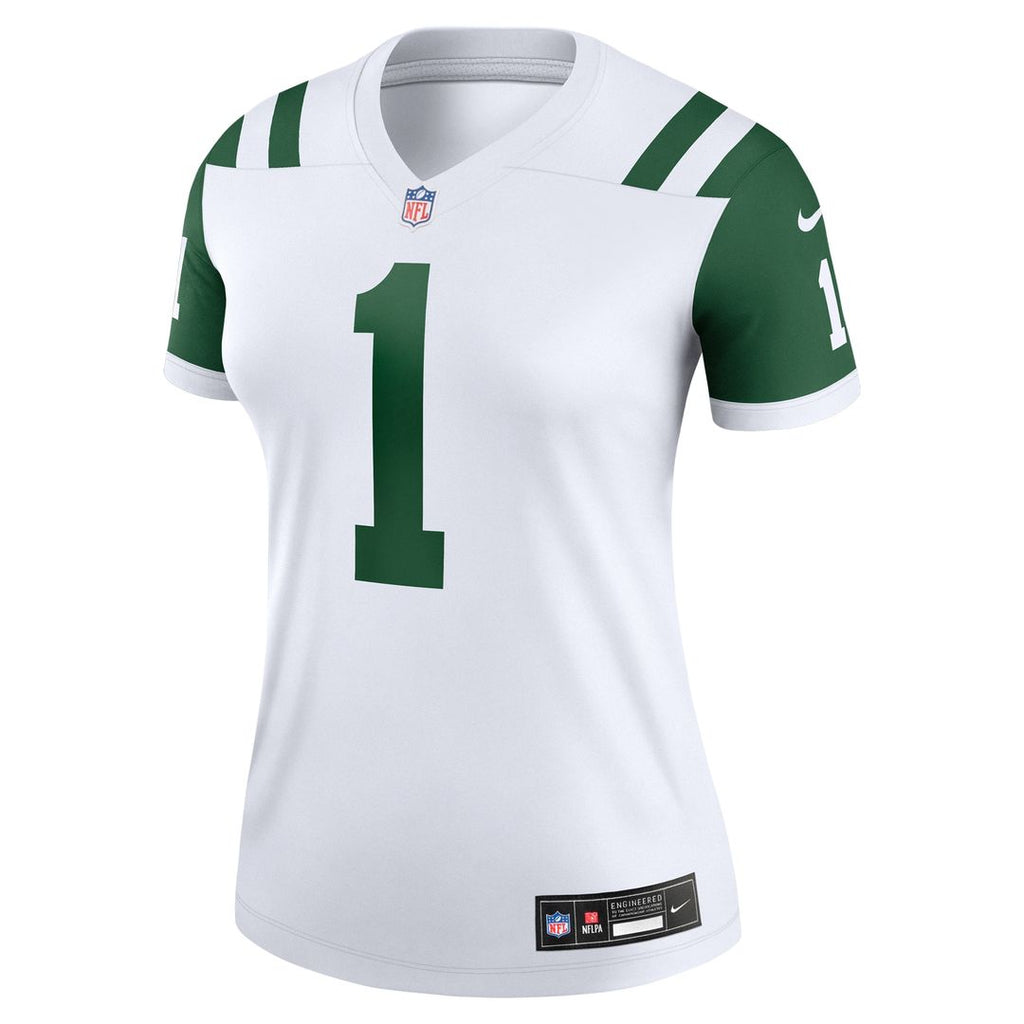 Ahmad Sauce Gardner New York Jets Nike Women's Alternate Legend Player Performance Top - Classic Alternate White NFL Fan Gear Popular Style