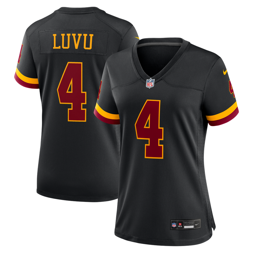 Frankie Luvu Washington Commanders Nike Women's Hail Raiser Alternate Game Jersey - Black Official NFL Team Apparel Football Fan Gear