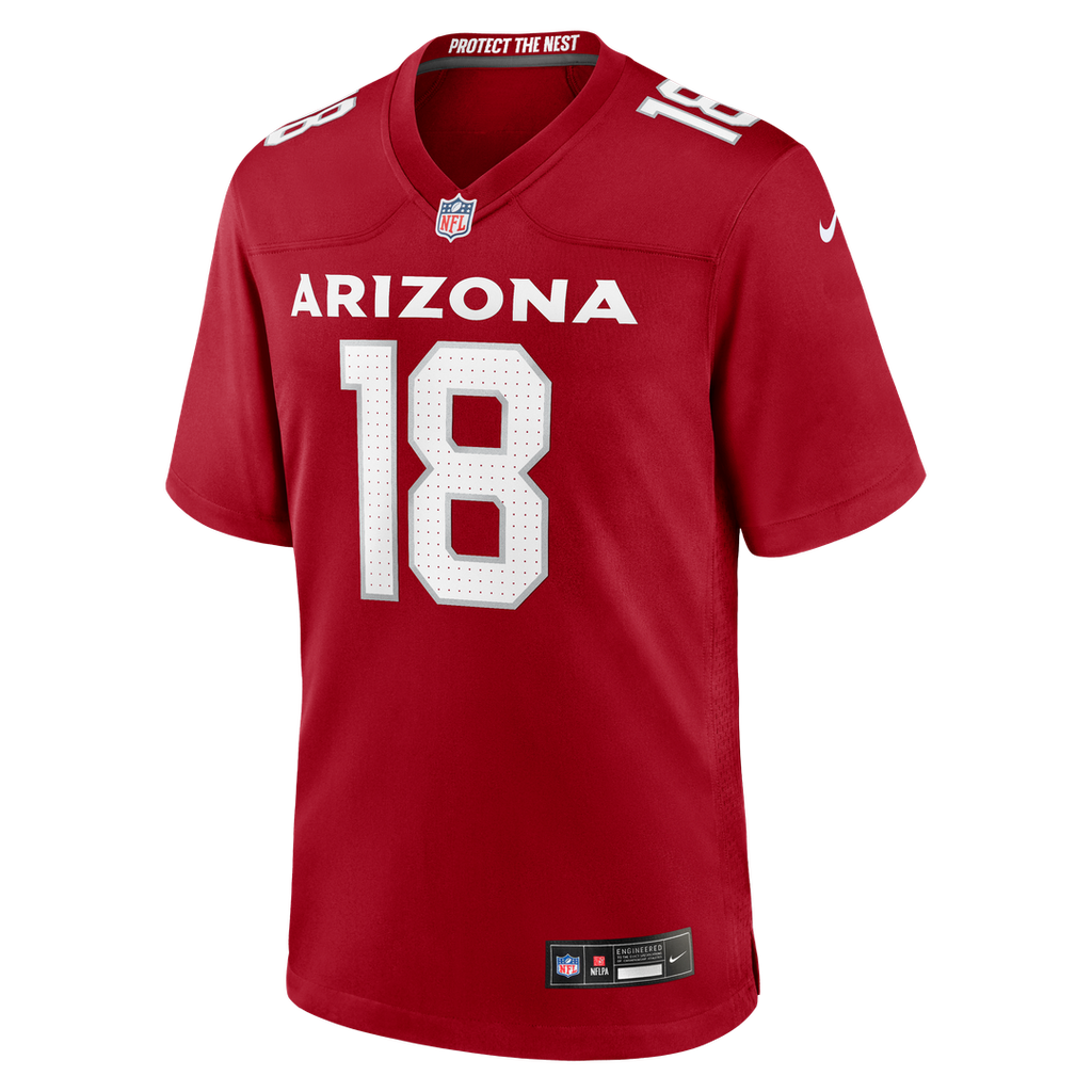 Marvin Harrison Jr. Arizona Cardinals Nike Player Game Jersey - Cardinal Official NFL Team Apparel Football Fan Gear