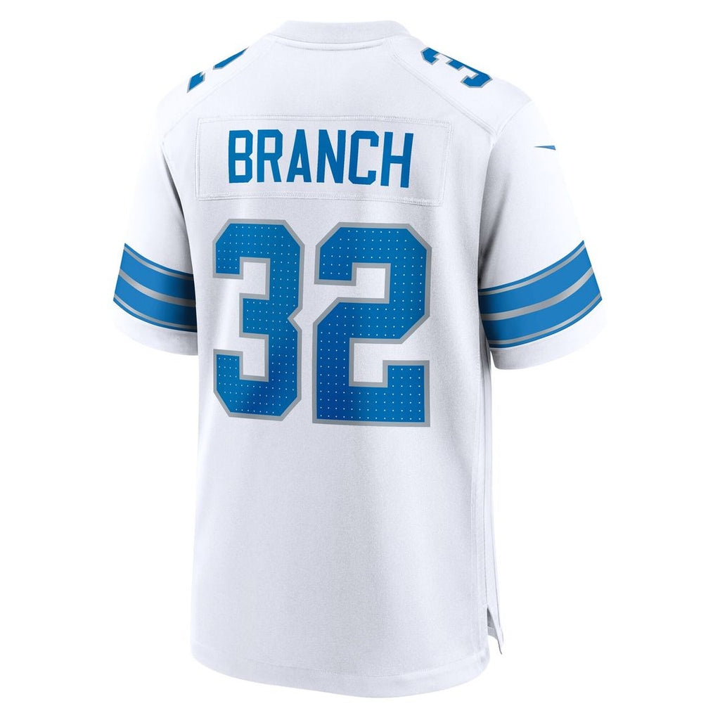 Brian Branch Detroit Lions Nike Game Jersey - Blue Official NFL Team Apparel Football Fan Gear