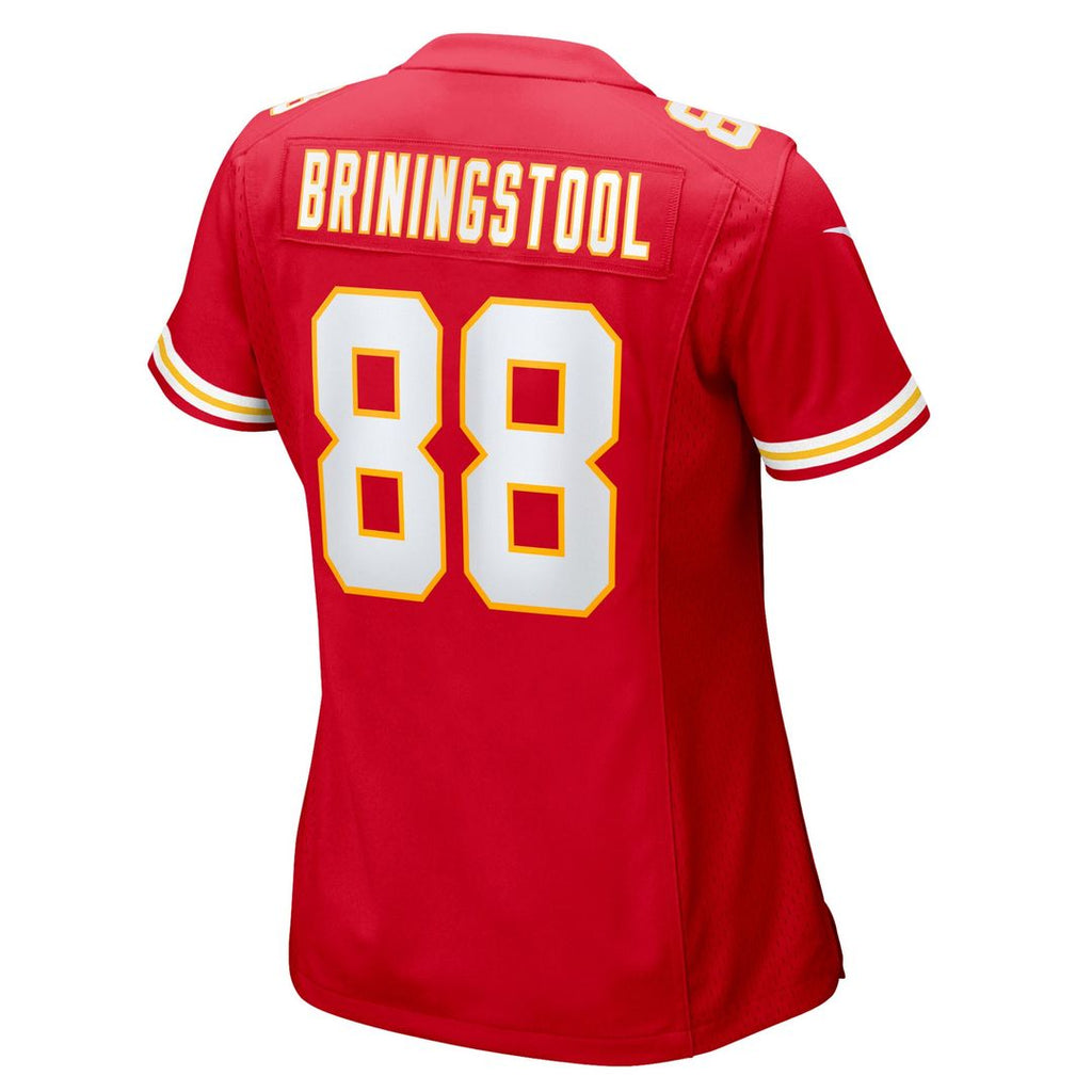 Jake Briningstool Kansas City Chiefs Nike Women's Team Game Jersey - Red Official NFL Team Apparel Football Fan Gear