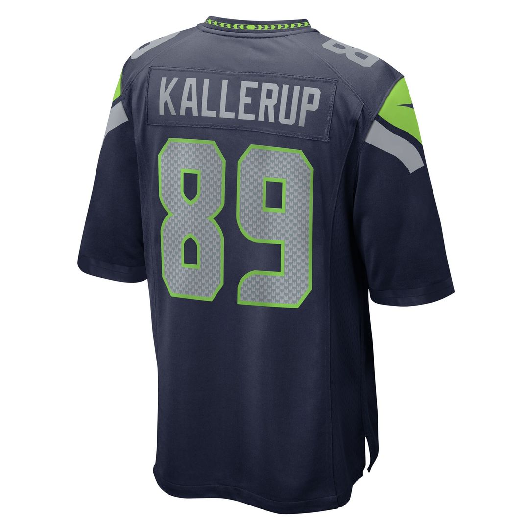 Nick Kallerup Seattle Seahawks Nike Team Game Jersey - College Navy Official NFL Team Apparel Football Fan Gear