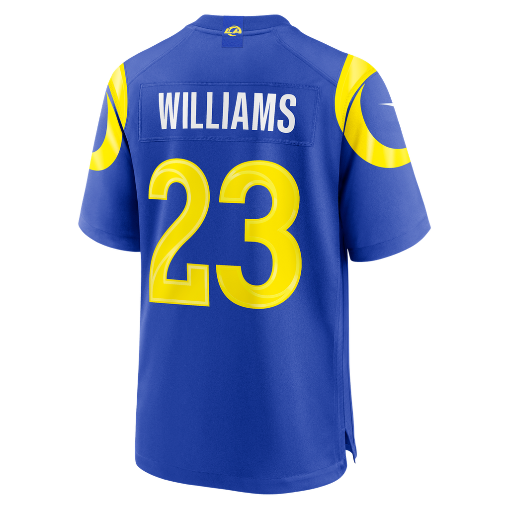 Kyren Williams Los Angeles Rams Nike White Game Player Jersey - White Official NFL Team Apparel Football Fan Gear