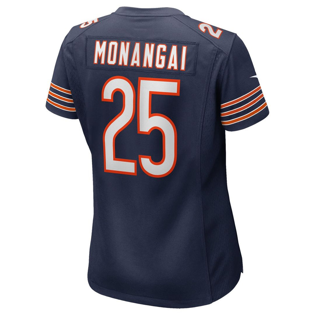 Kyle Monangai Chicago Bears Nike Women's Team Game Jersey - Navy Official NFL Team Apparel Football Fan Gear