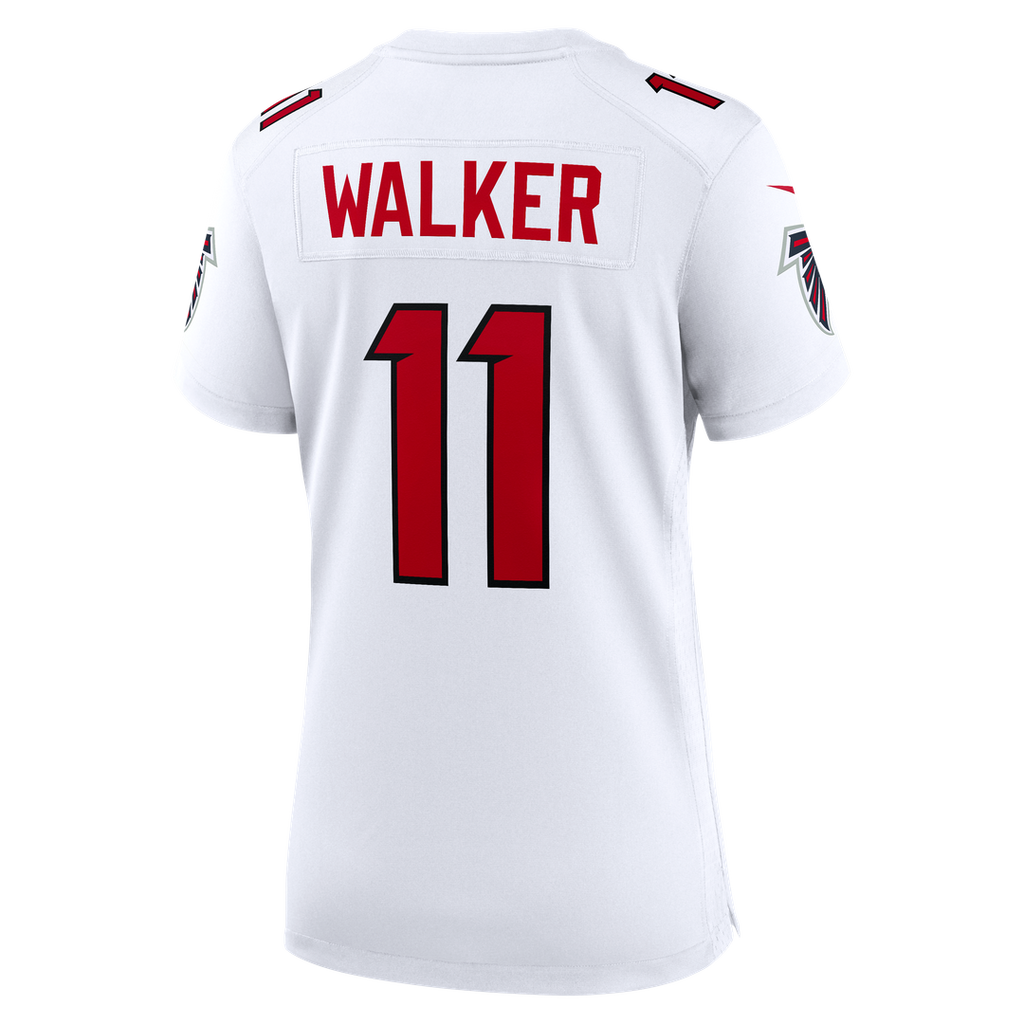 Jalon Walker Atlanta Falcons Nike Women's Game Jersey - White Official NFL Team Apparel Football Fan Gear