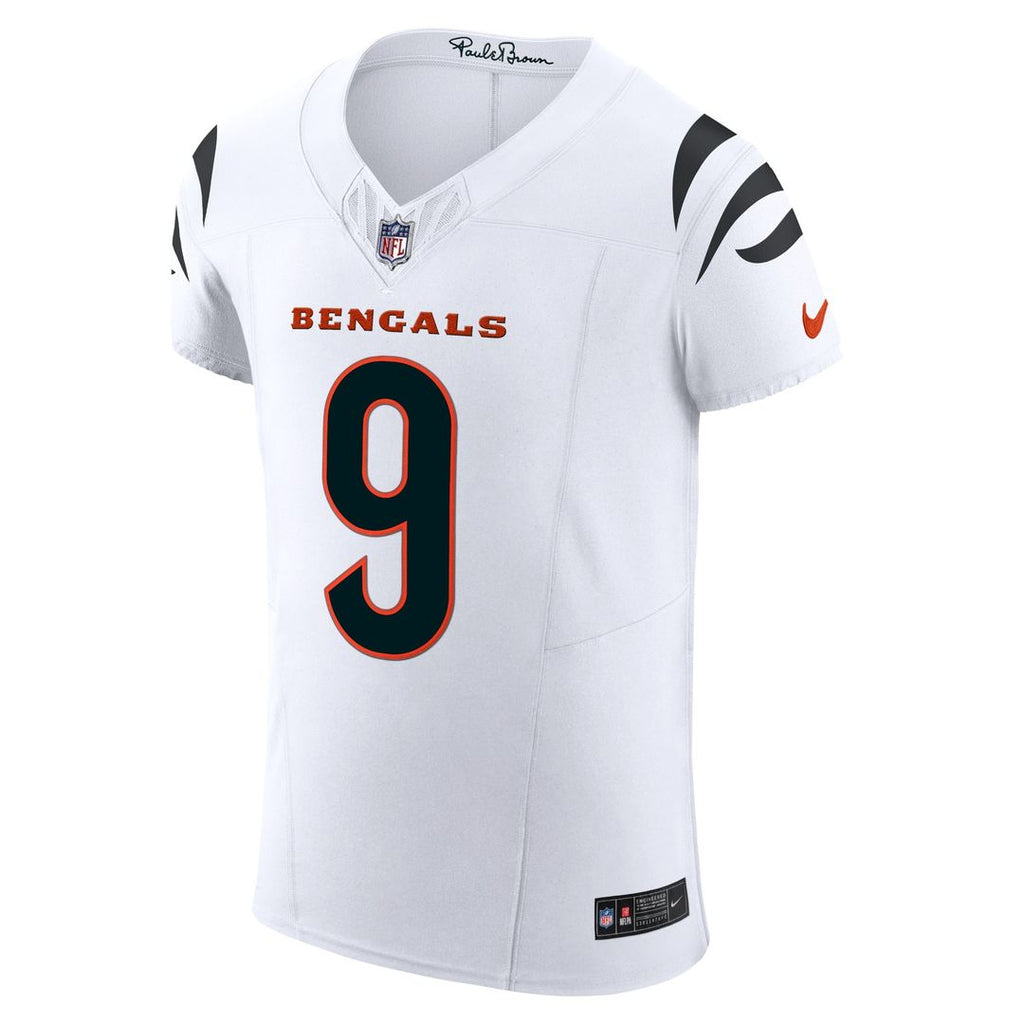 Joe Burrow Cincinnati Bengals Nike Vapor F.U.S.E. Elite Jersey - White Official NFL Team Apparel Football Fan Gear