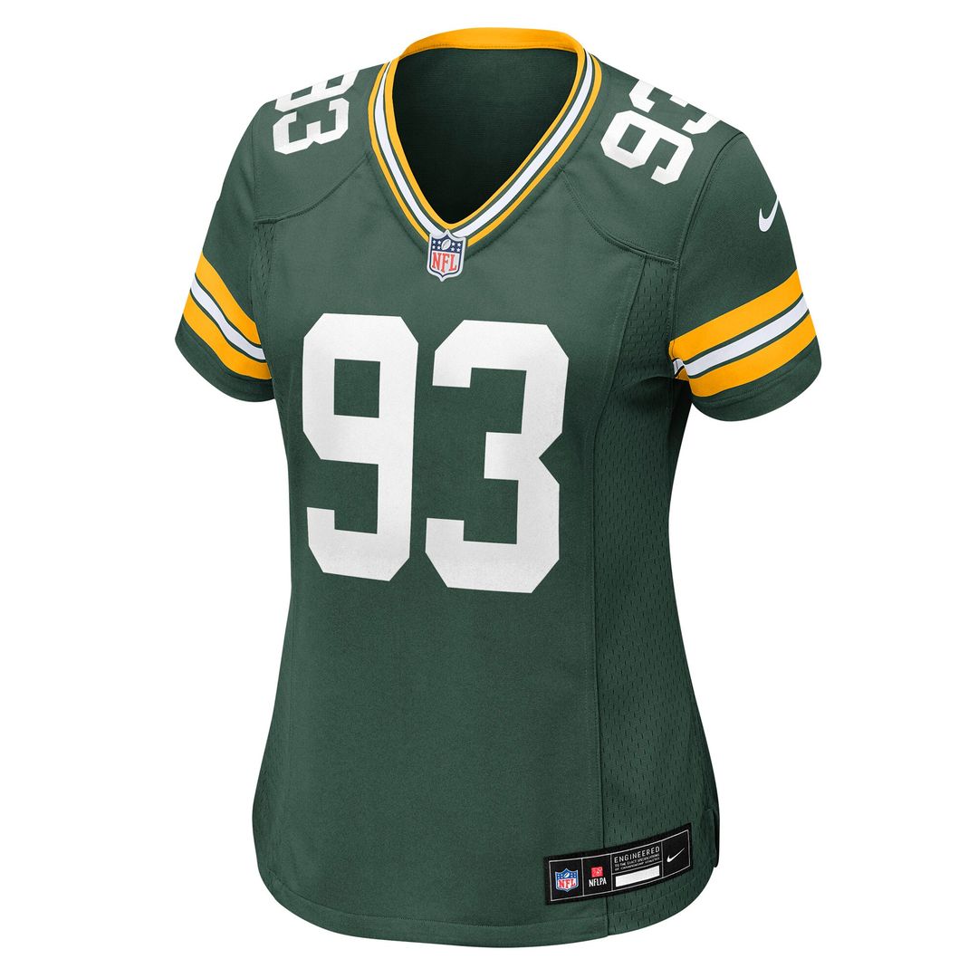 Nazir Stackhouse Green Bay Packers Nike Women's Team Game Jersey - Green Official NFL Team Apparel Football Fan Gear