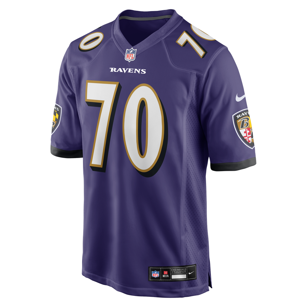 Roger Rosengarten Baltimore Ravens Nike Team Game Jersey - Purple Official NFL Team Apparel Football Fan Gear