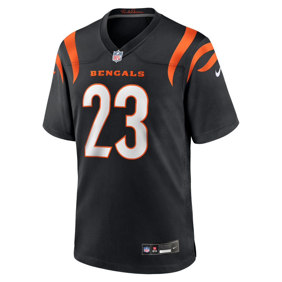 Daxton Hill Cincinnati Bengals Nike Player Game Jersey - Black Official NFL Team Apparel Football Fan Gear