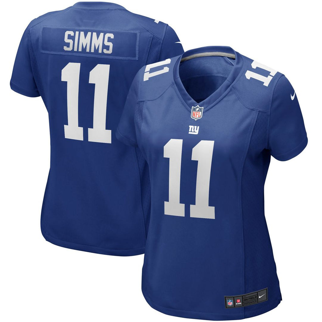 Phil Simms New York Giants Nike Women's Game Retired Player Jersey - Royal Official NFL Team Apparel Football Fan Gear