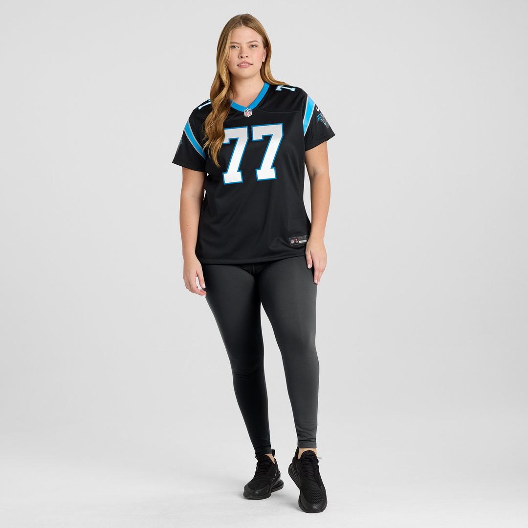 Yosh Nijman Carolina Panthers Nike Women's Game Jersey - Black Official NFL Team Apparel Football Fan Gear
